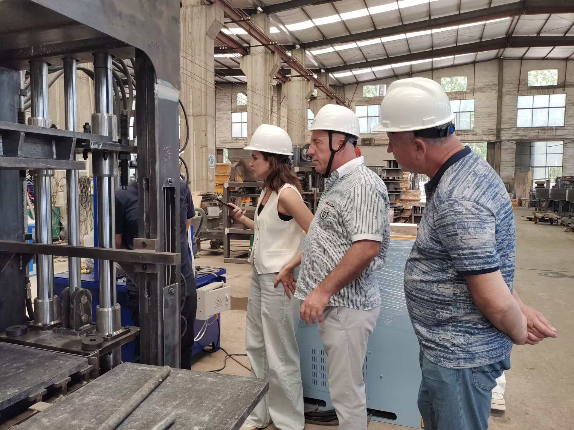 Команда на выставке